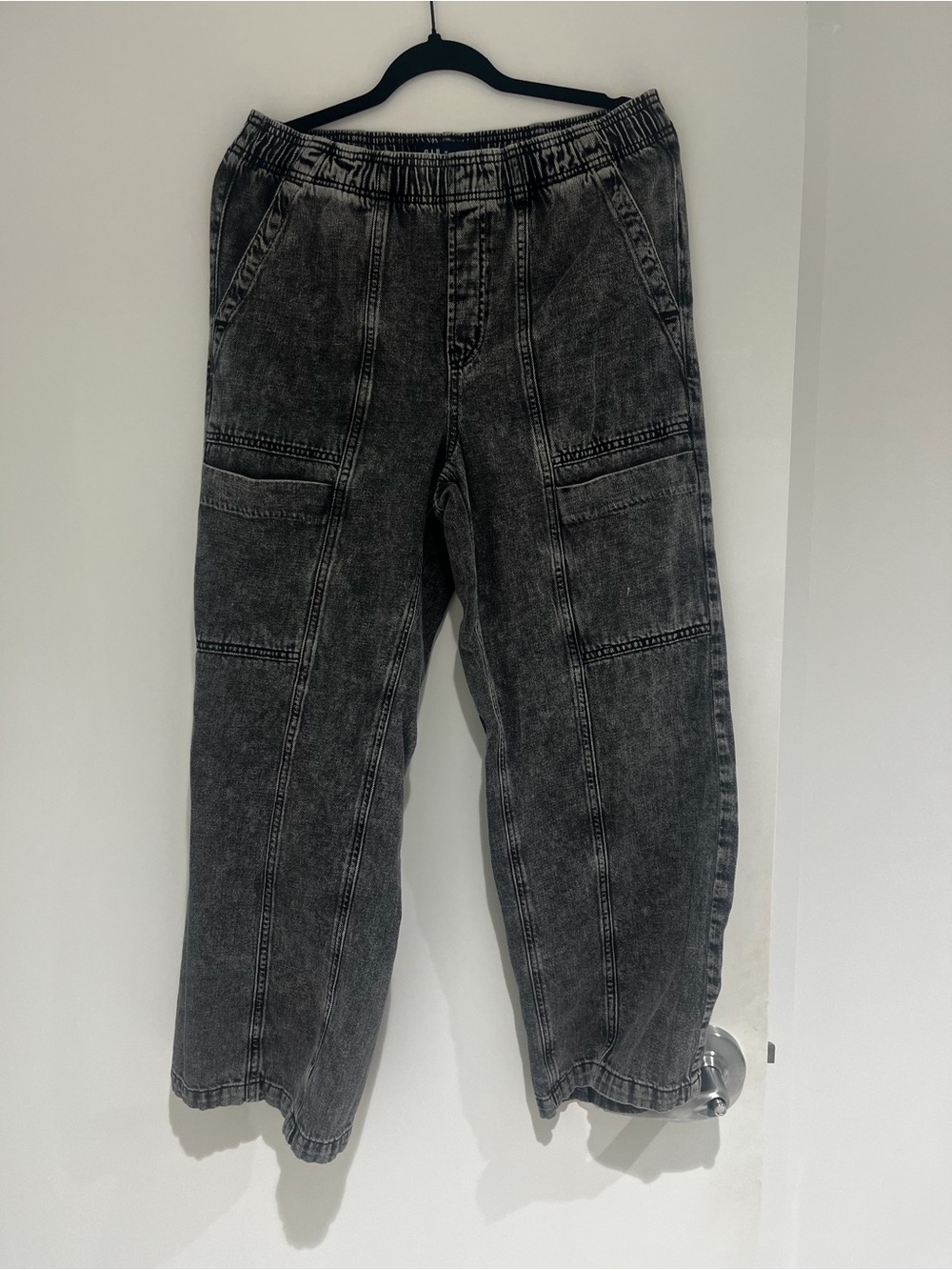 Gap cargo denim pants